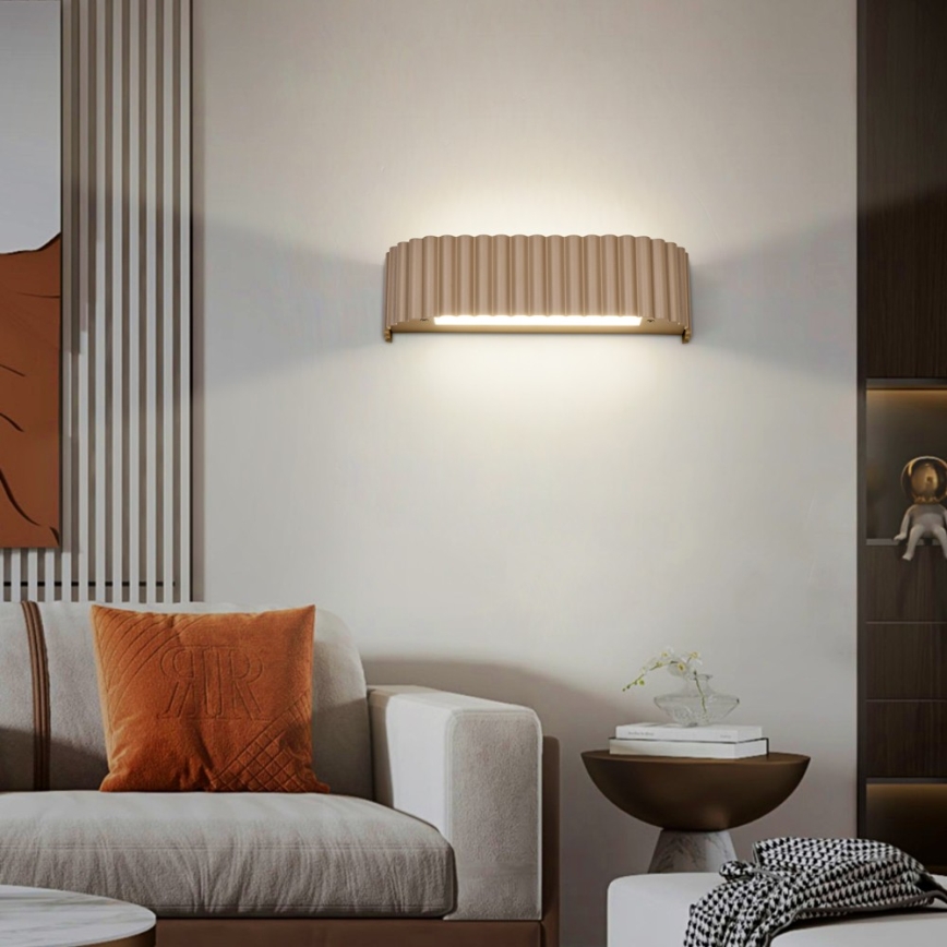 BRILAGI - LED sieninis šviestuvas FALCON MODERN LED/10W/230V 30 cm 3000/4500/6000K smėlio spalvos