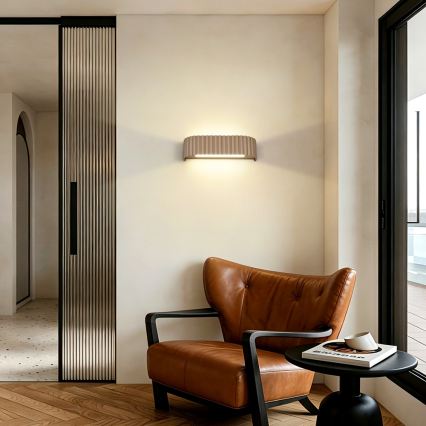 BRILAGI - LED sieninis šviestuvas FALCON MODERN LED/10W/230V 30 cm 3000/4500/6000K smėlio spalvos