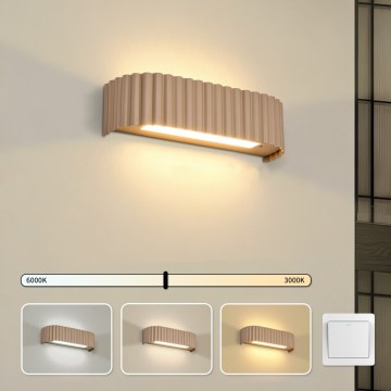 BRILAGI - LED sieninis šviestuvas FALCON MODERN LED/10W/230V 30 cm 3000/4500/6000K smėlio spalvos