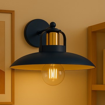 Brilagi - LED Sieninis šviestuvas FLAMENGO 1xE27/60W/230V mėlyna