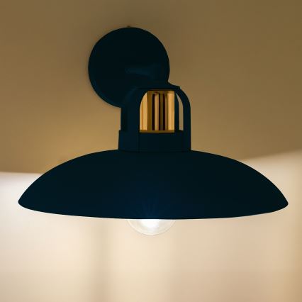 Brilagi - LED Sieninis šviestuvas FLAMENGO 1xE27/60W/230V mėlyna