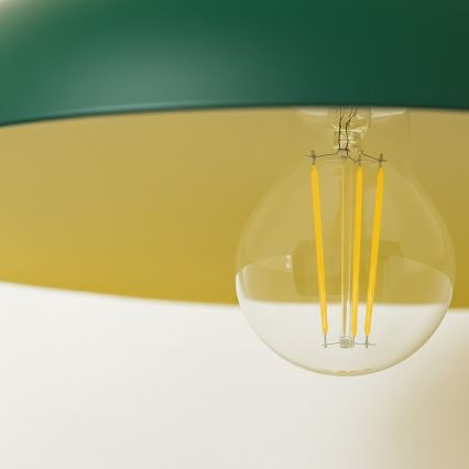 Brilagi - LED Sieninis šviestuvas FLAMENGO 1xE27/60W/230V žalia