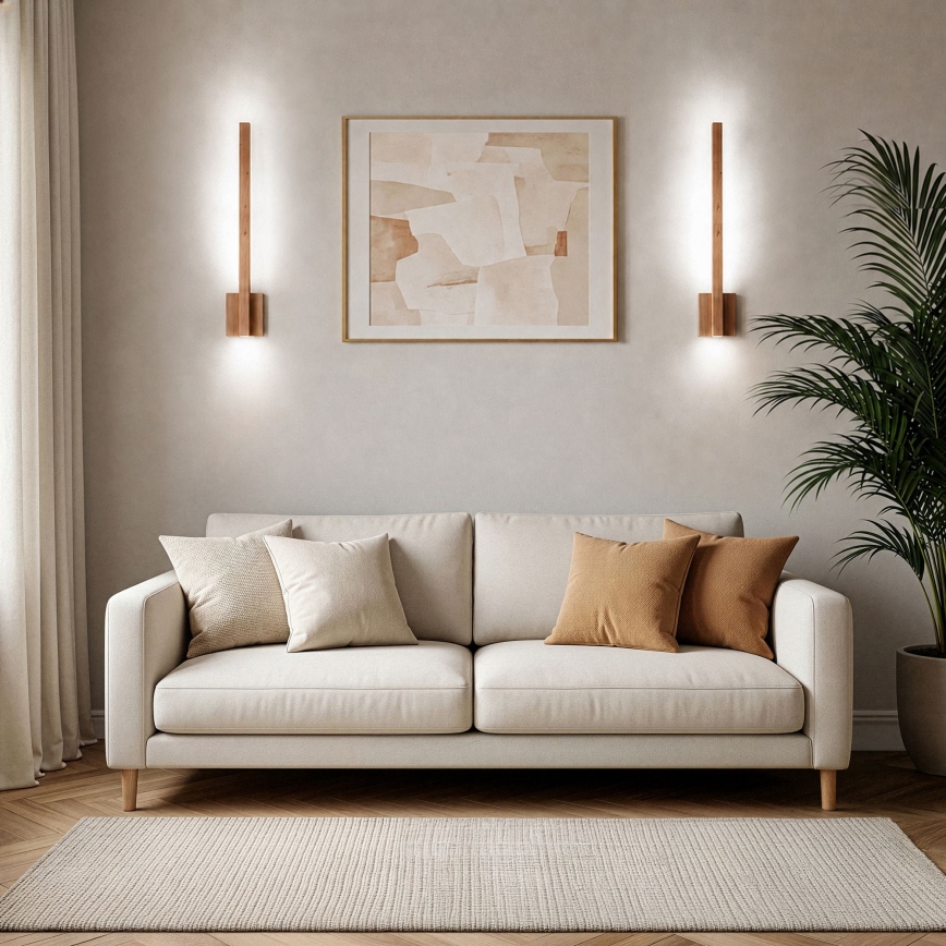 BRILAGI - LED sieninis šviestuvas GARDALINE LED/90W/230V 100 cm ąžuolas
