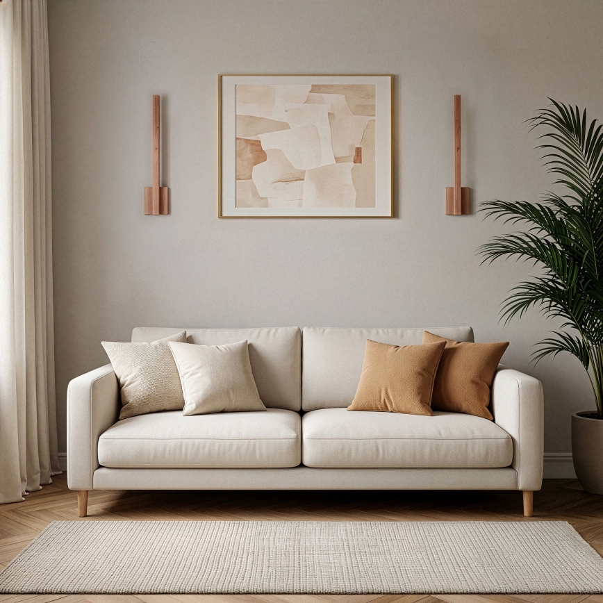 BRILAGI - LED sieninis šviestuvas GARDALINE LED/90W/230V 60 cm ąžuolas