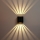 Brilagi - LED sieninis šviestuvas, įkraunamas saulės energija BLOCK LED/2W/3,7V IP44