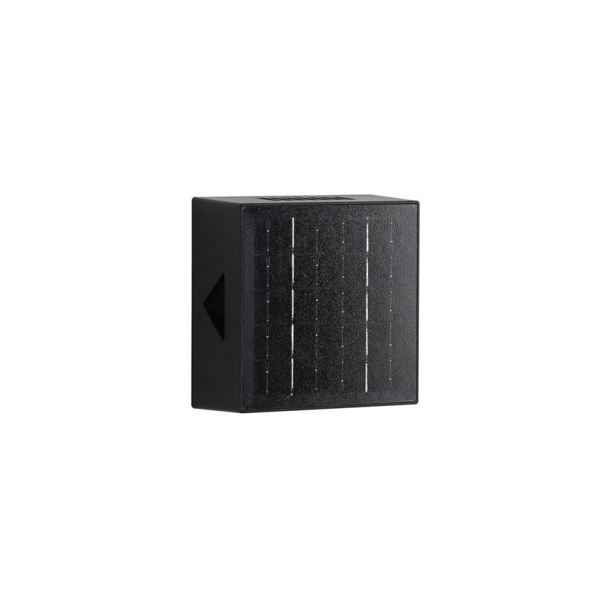 Brilagi - LED sieninis šviestuvas, įkraunamas saulės energija BLOCK LED/2W/3,7V IP44