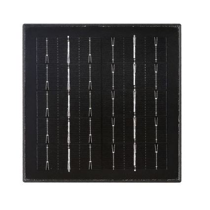 Brilagi - LED sieninis šviestuvas, įkraunamas saulės energija BLOCK LED/2W/3,7V IP44