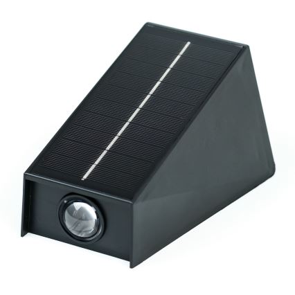 Brilagi - LED sieninis šviestuvas, įkraunamas saulės energija PYRAMID LED/2W/3,2V 1300 mAh IP54