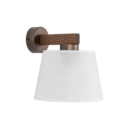 BRILAGI - LED sieninis šviestuvas LATTE 1xE27/15W/230V pušis/balta