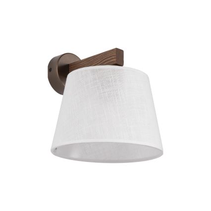 BRILAGI - LED sieninis šviestuvas LATTE 1xE27/15W/230V pušis/balta