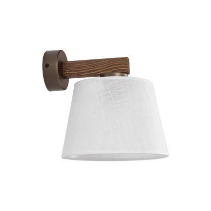 BRILAGI - LED sieninis šviestuvas LATTE 1xE27/15W/230V pušis/balta