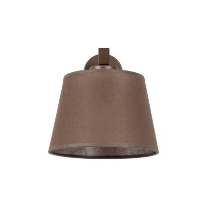 BRILAGI - LED Sieninis šviestuvas LATTE 1xE27/15W/230V pušis/ruda