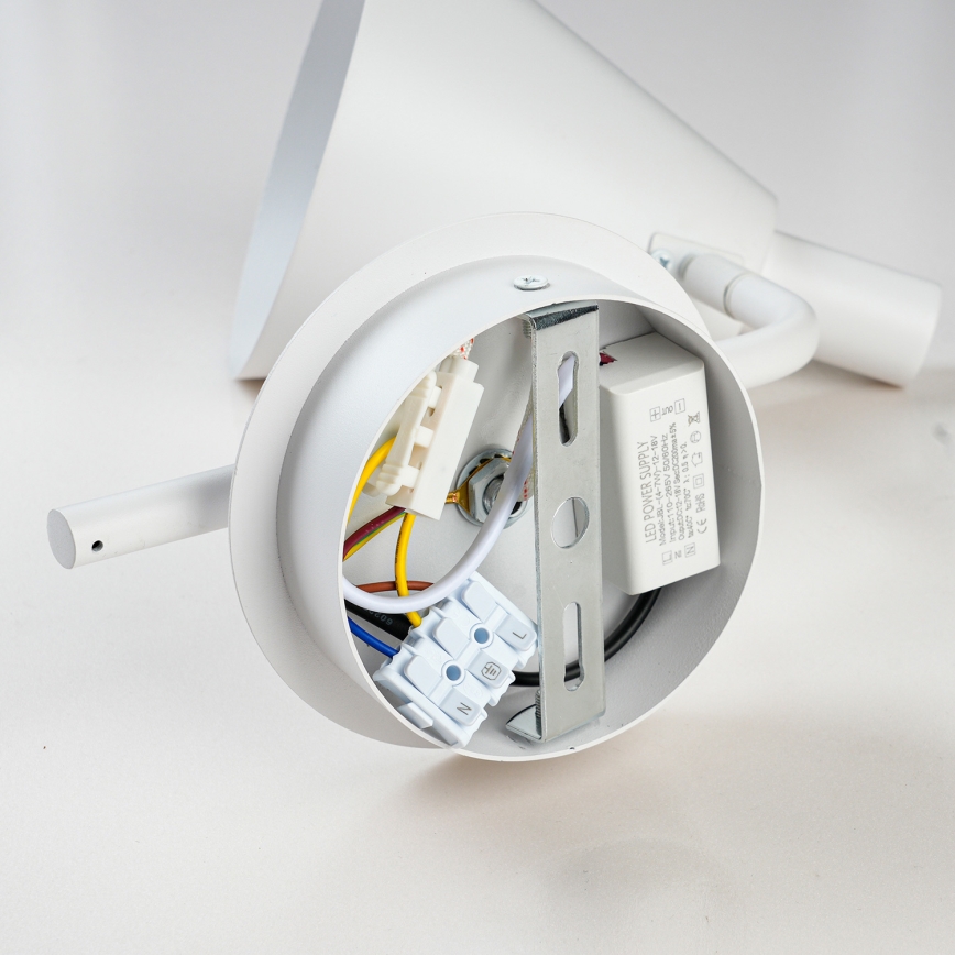 Brilagi - LED sieninis šviestuvas LUCERA LED/3W/230V balta