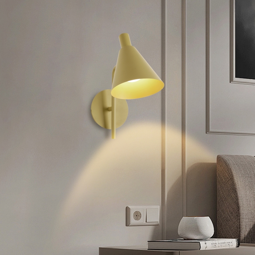 Brilagi - LED sieninis šviestuvas LUCERA LED/3W/230V geltona