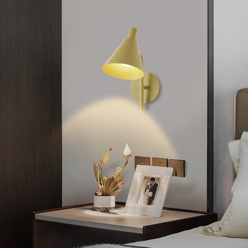 Brilagi - LED sieninis šviestuvas LUCERA LED/3W/230V geltona