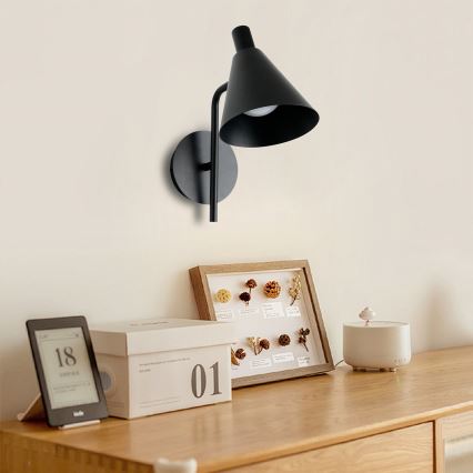 Brilagi - LED sieninis šviestuvas LUCERA LED/3W/230V juoda