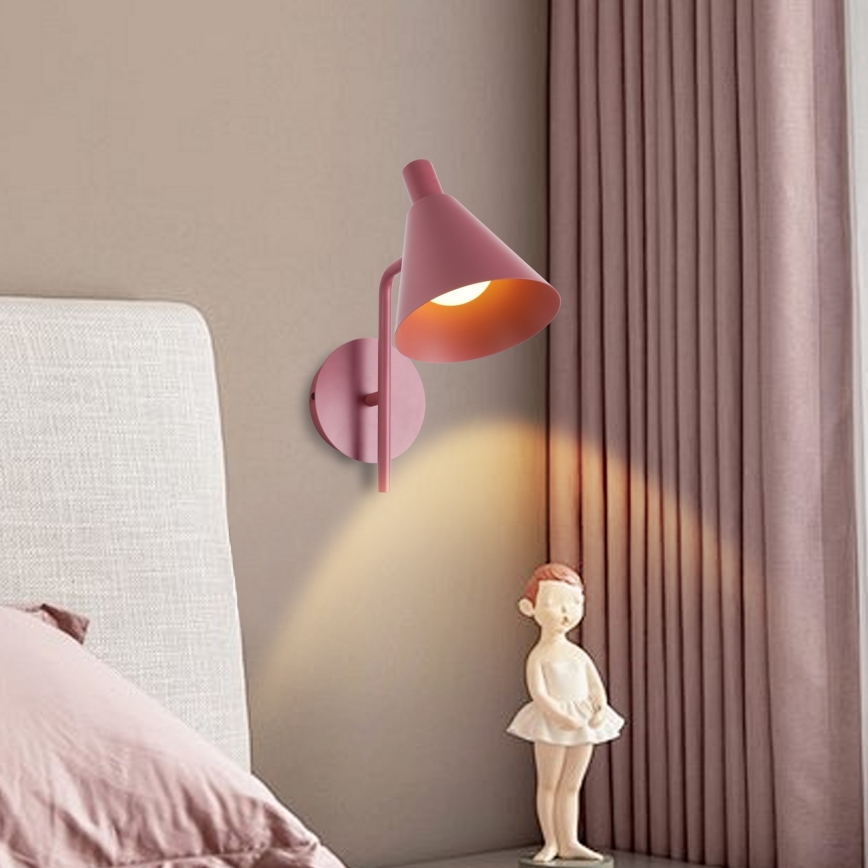 Brilagi - LED sieninis šviestuvas LUCERA LED/3W/230V raudona bordo