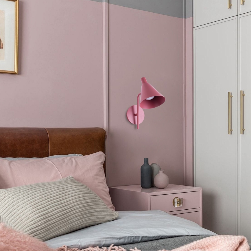 Brilagi - LED sieninis šviestuvas LUCERA LED/3W/230V rožinis