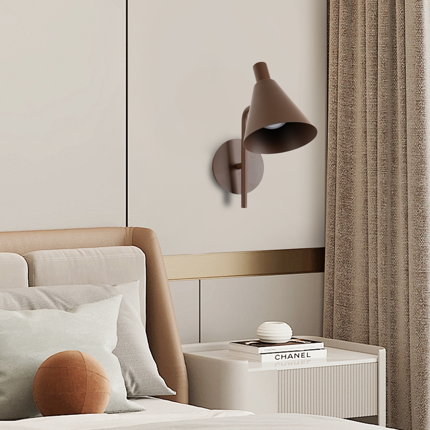 Brilagi - LED sieninis šviestuvas LUCERA LED/3W/230V ruda