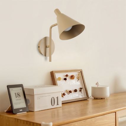 Brilagi - LED sieninis šviestuvas LUCERA LED/3W/230V smėlio spalvos