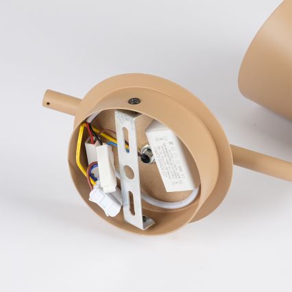 Brilagi - LED sieninis šviestuvas LUCERA LED/3W/230V smėlio spalvos