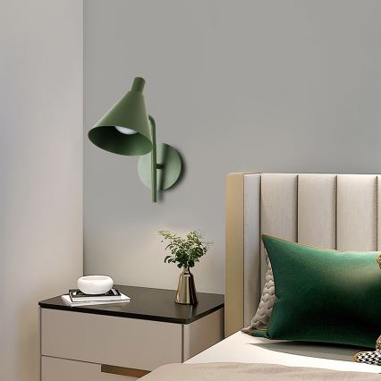 Brilagi - LED sieninis šviestuvas LUCERA LED/3W/230V žalia