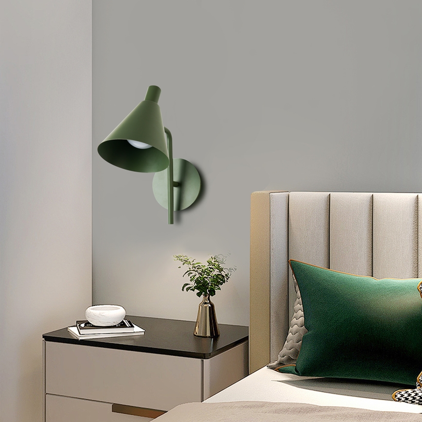 Brilagi - LED sieninis šviestuvas LUCERA LED/3W/230V žalia
