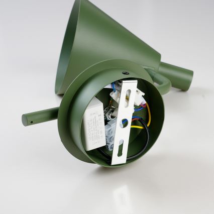 Brilagi - LED sieninis šviestuvas LUCERA LED/3W/230V žalia