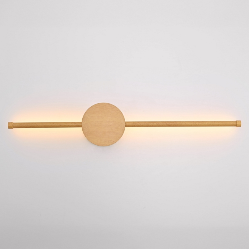 Brilagi - LED sieninis šviestuvas LUGO DUE LED/9W/230V ąžuolo dekoras