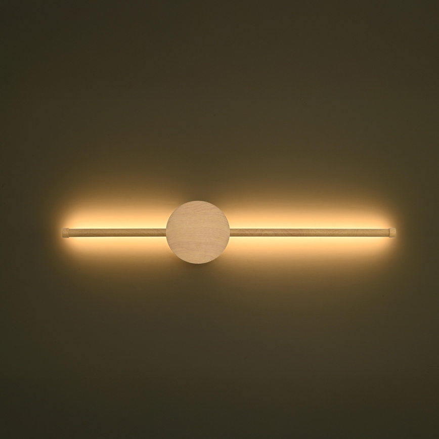 Brilagi - LED sieninis šviestuvas LUGO DUE LED/9W/230V ąžuolo dekoras