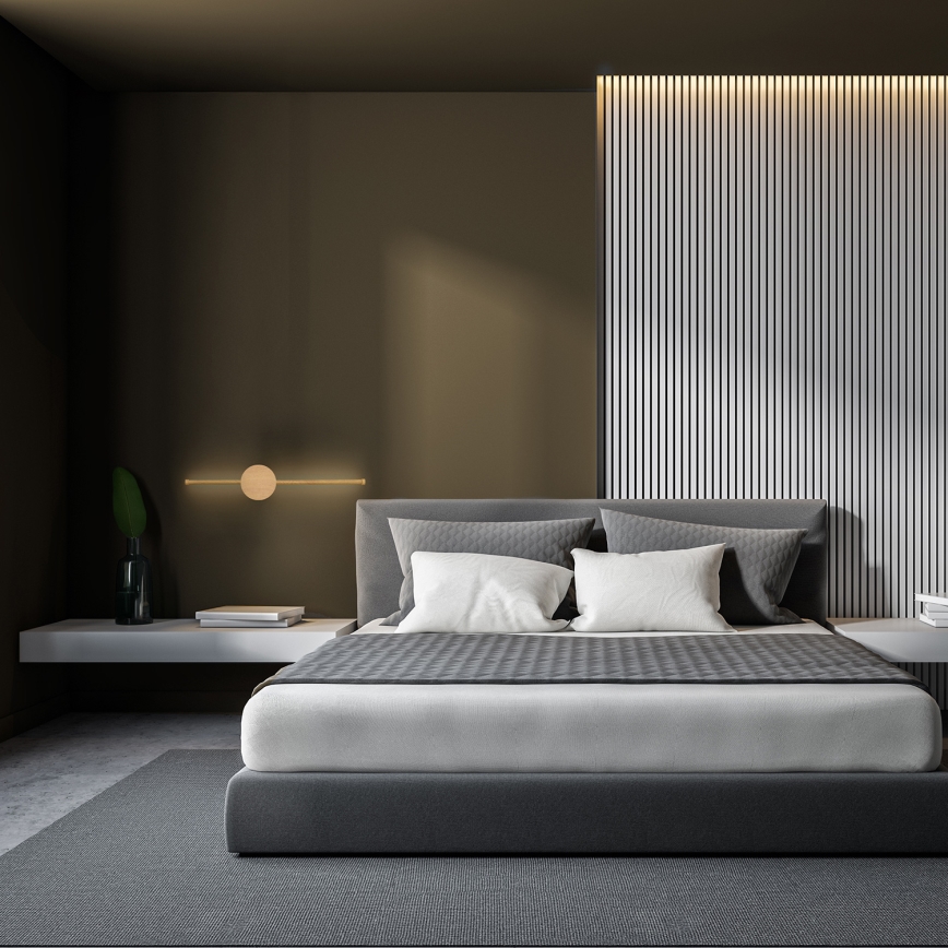 Brilagi - LED sieninis šviestuvas LUGO DUE LED/9W/230V ąžuolo dekoras