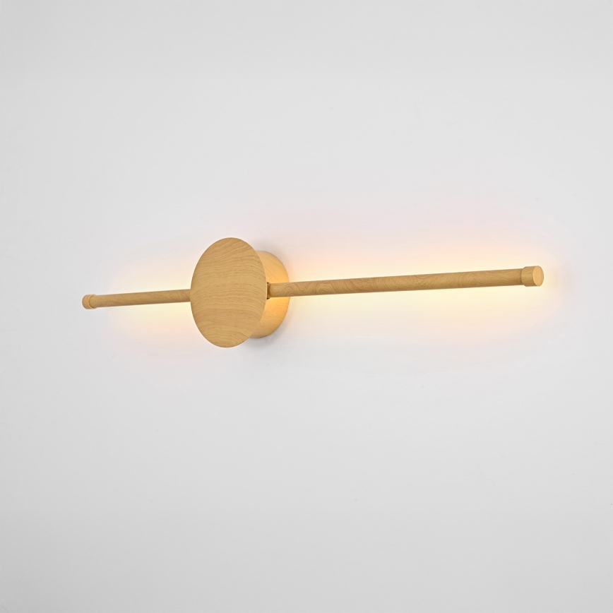 Brilagi - LED sieninis šviestuvas LUGO DUE LED/9W/230V ąžuolo dekoras