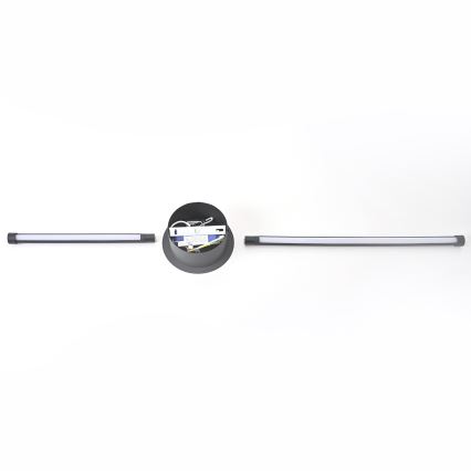 Brilagi - LED sieninis šviestuvas LUGO DUE LED/9W/230V juoda