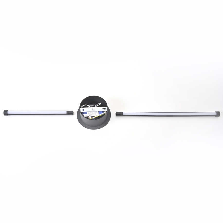 Brilagi - LED sieninis šviestuvas LUGO DUE LED/9W/230V juoda