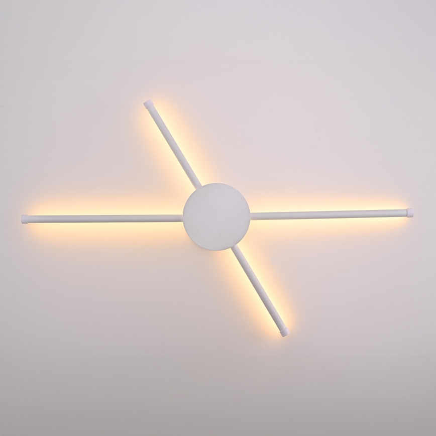 Brilagi - LED sieninis šviestuvas LUGO QUATTRO LED/16W/230V balta