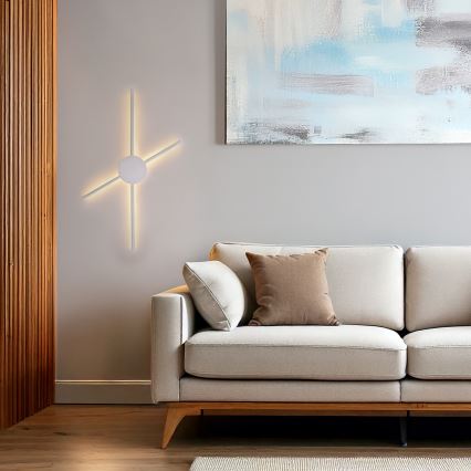 Brilagi - LED sieninis šviestuvas LUGO QUATTRO LED/16W/230V balta