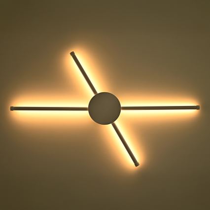 Brilagi - LED sieninis šviestuvas LUGO QUATTRO LED/16W/230V balta
