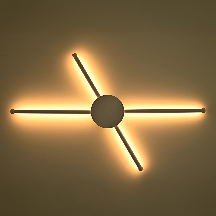 Brilagi - LED sieninis šviestuvas LUGO QUATTRO LED/16W/230V balta