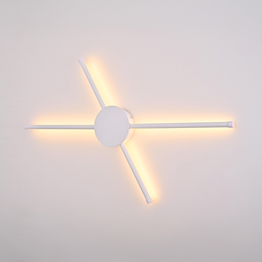 Brilagi - LED sieninis šviestuvas LUGO QUATTRO LED/16W/230V balta