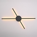 Brilagi - LED sieninis šviestuvas LUGO QUATTRO LED/16W/230V juoda