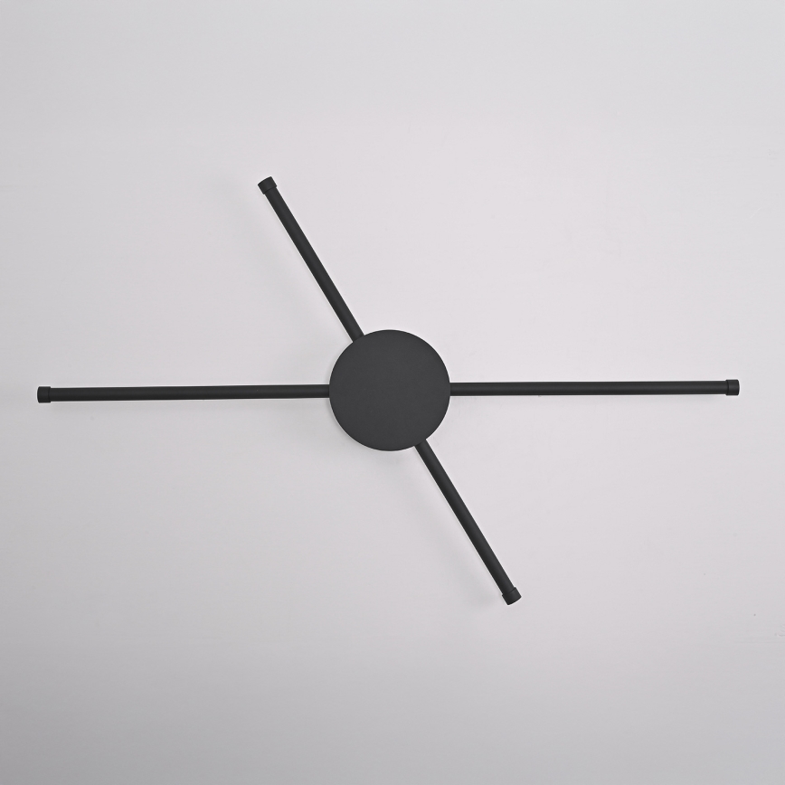 Brilagi - LED sieninis šviestuvas LUGO QUATTRO LED/16W/230V juoda