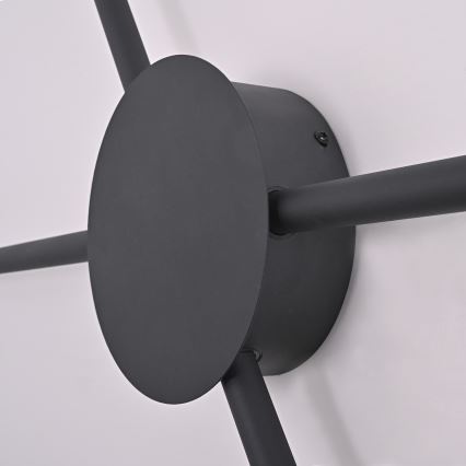 Brilagi - LED sieninis šviestuvas LUGO QUATTRO LED/16W/230V juoda