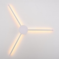 Brilagi - LED sieninis šviestuvas LUGO TRE LED/14W/230V balta
