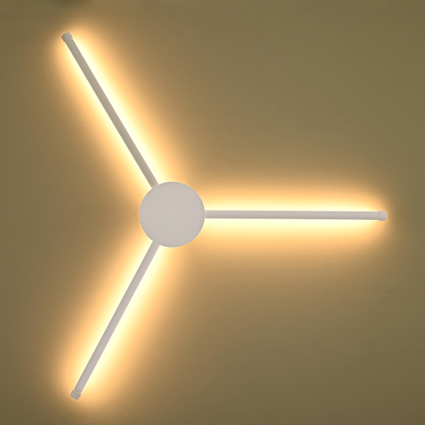 Brilagi - LED sieninis šviestuvas LUGO TRE LED/14W/230V balta