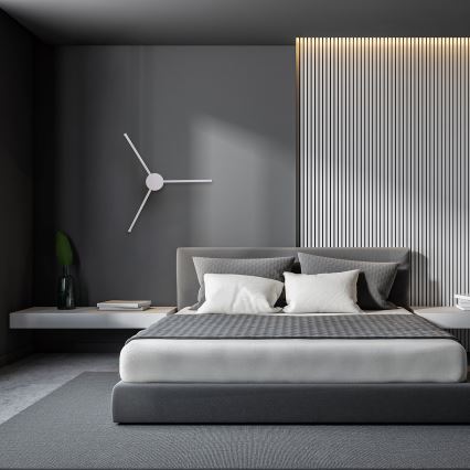 Brilagi - LED sieninis šviestuvas LUGO TRE LED/14W/230V balta