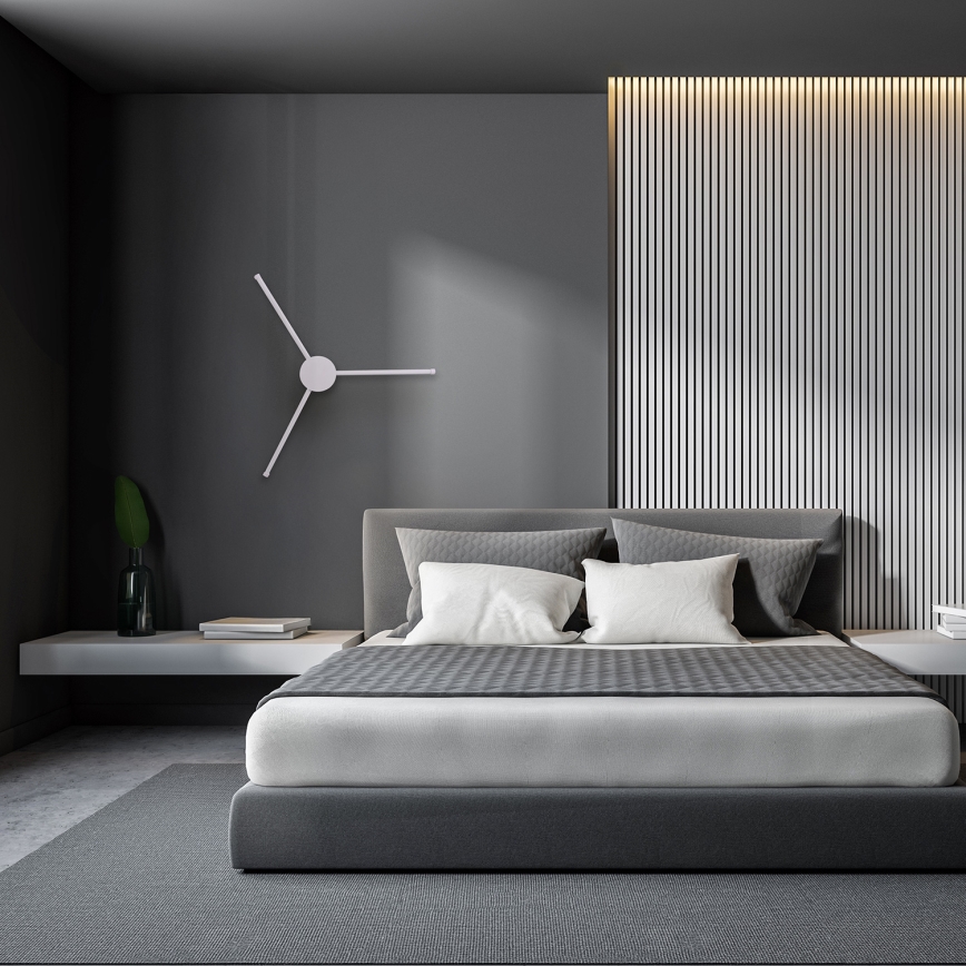Brilagi - LED sieninis šviestuvas LUGO TRE LED/14W/230V balta