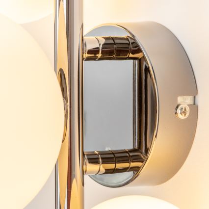 Brilagi - LED sieninis šviestuvas MILLA 3xG9/3W/230V blizgus chromas/balta