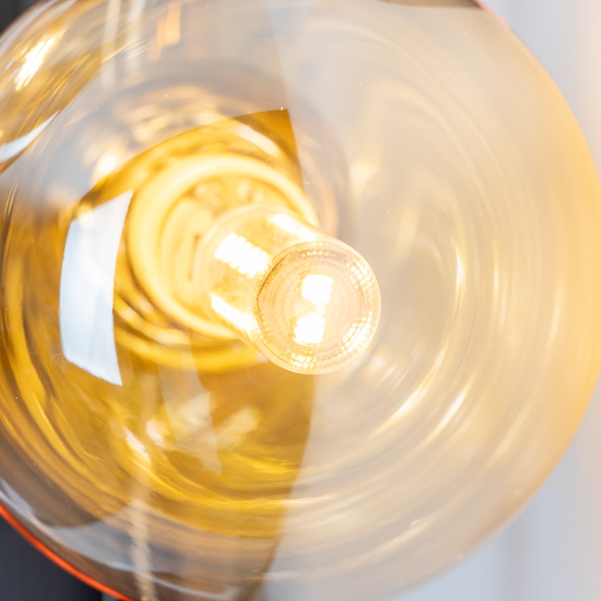 Brilagi - LED sieninis šviestuvas MILLA 3xG9/3W/230V juodas chromas/auksas