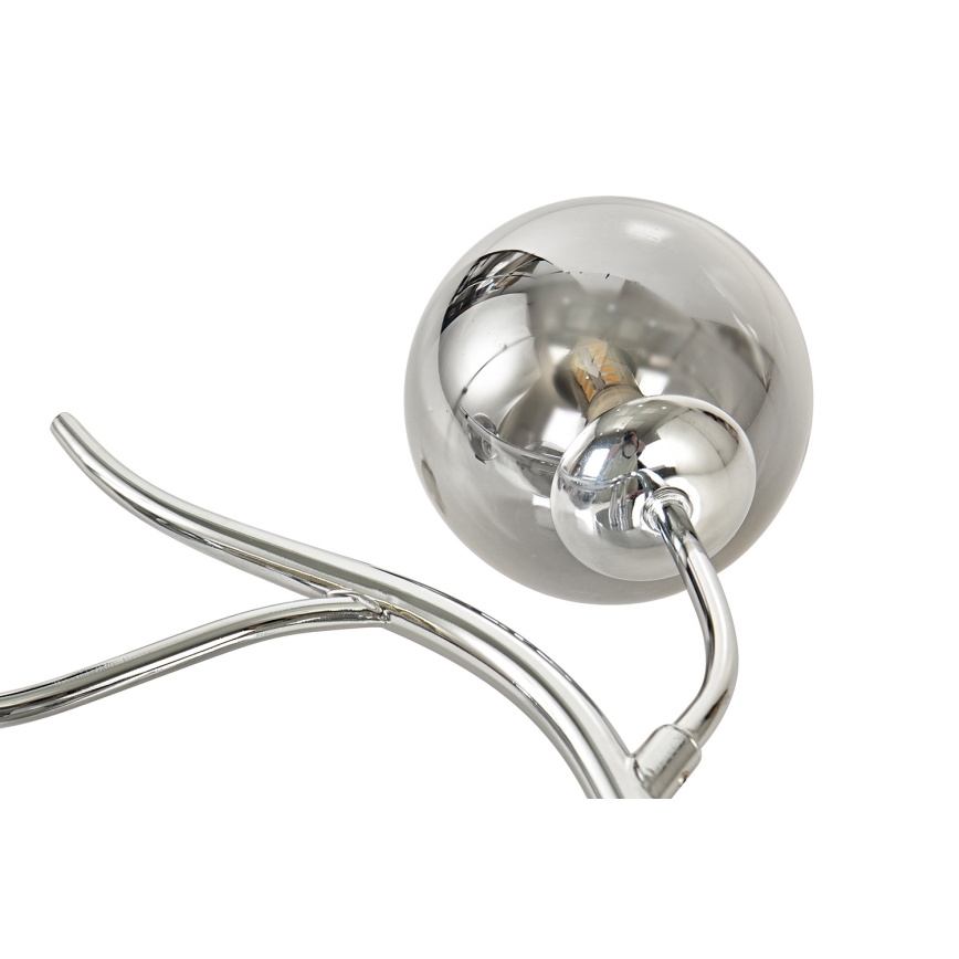 Brilagi - LED sieninis šviestuvas MISTEL 3xG9/3W/230V blizgus chromas/dūminis