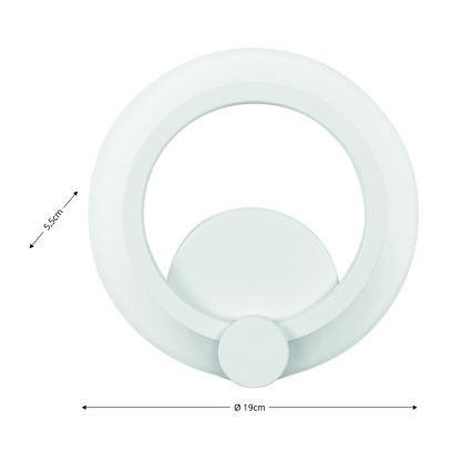 Brilagi - LED Sieninis šviestuvas MODERN MINI LED/16W/230V 3000/4000/6000K